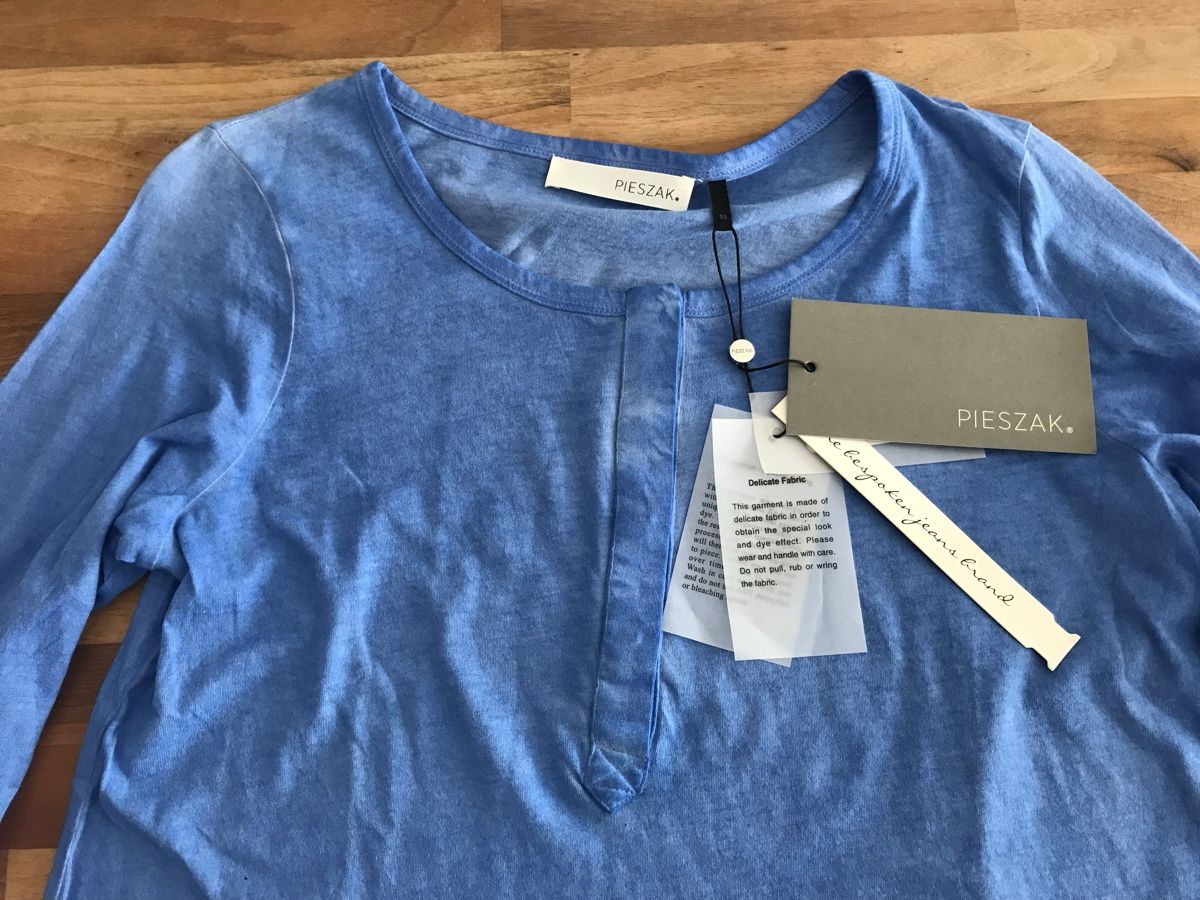 Tchibo Camicette: Neue Baumwolle Bluse mit Etikette – Nuovo e nell'imballaggio originale da Wettingen venduto da epe_9vbf 2