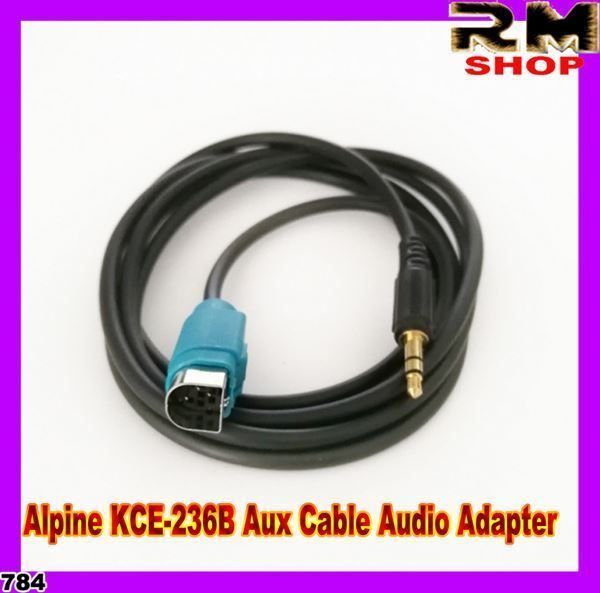 Cavi: Alpine KCE-236B Aux Kabel Audio Adapter – Nuovo e nell'imballaggio originale da Unterägeri venduto da RmOnline