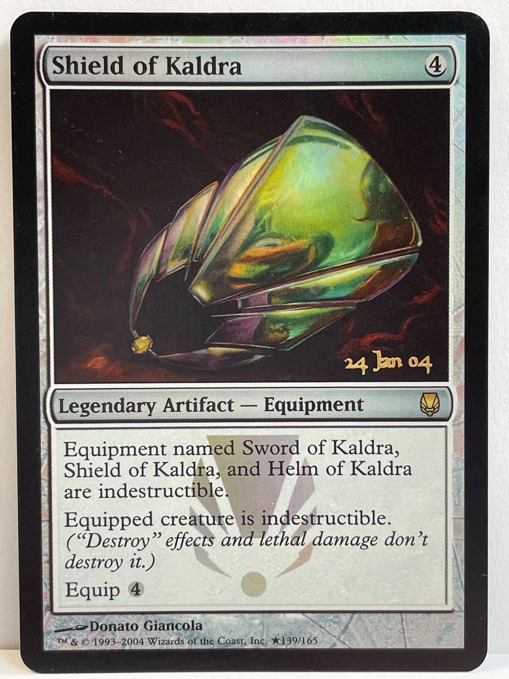 Magic The Gathering Sammelbilder & Trading cards: Magic The Gathering - Shield of Kaldra – Gebraucht aus Reinach BL von