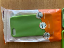 3x iPhone SE 2020 Hülle Cases grün 7 G 8 G Mumbi 2x + Front
