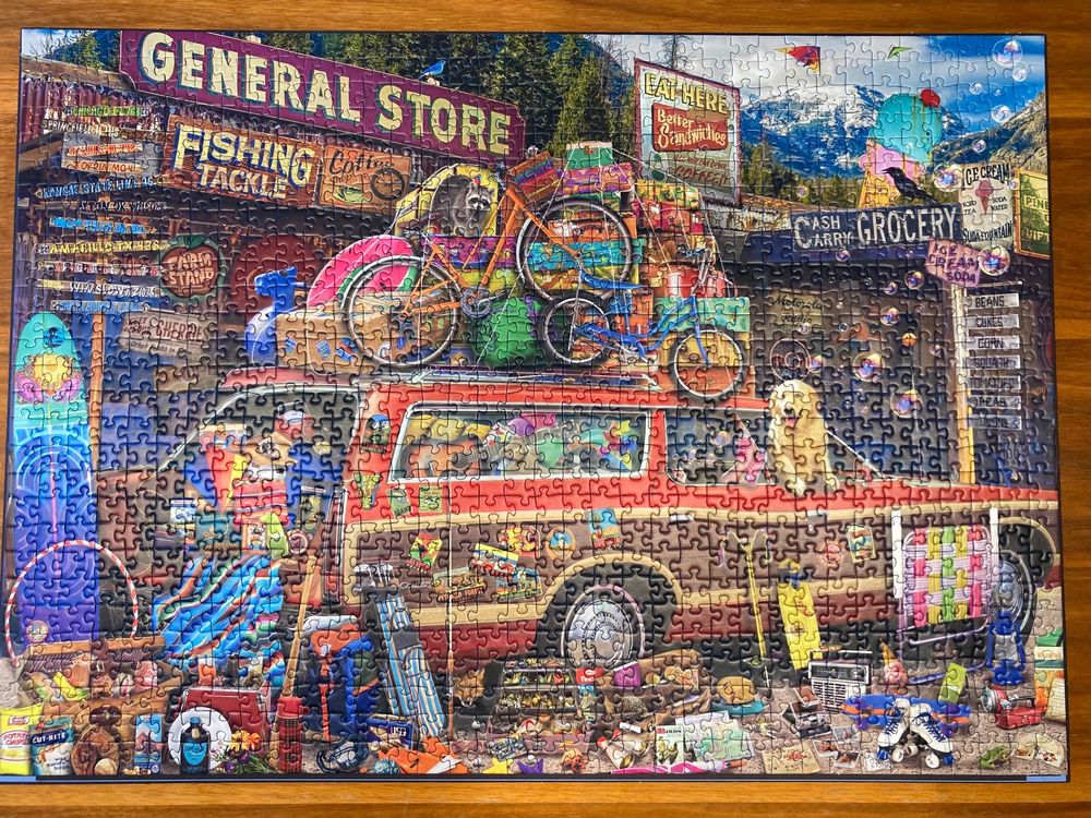 Puzzle RV „Family Vacation“ 1000 Teile (Gebraucht) in Arth für CHF 9 ...