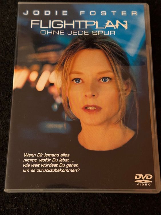 FLIGHTPLAN ohne jede Spur DVD DE/EN/TK Jodie Foster (Gebraucht) in ...