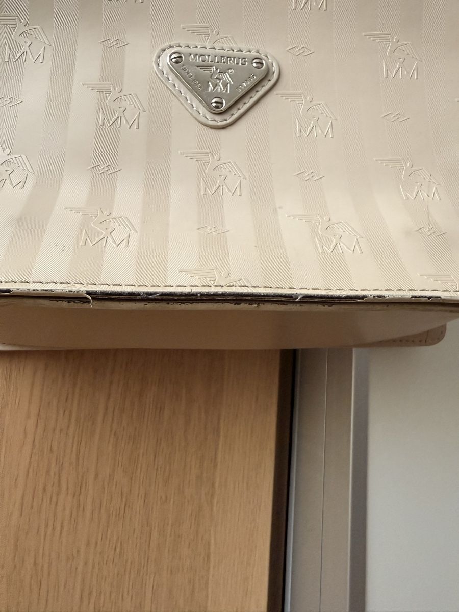 Maison Mollerus Borse da donna: Handtasche Maison Mollerus, taupe grau/silber – Usato da Männedorf venduto da Dinaquati 2