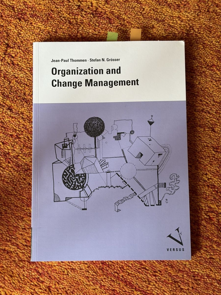 Bücher: Buch Organization and Change Management – Gebraucht aus Latterbach von Bbutz98