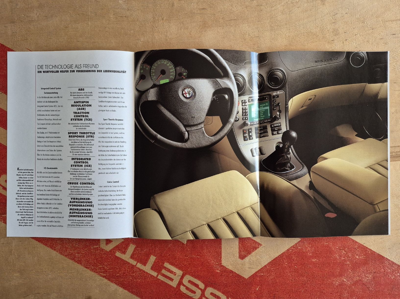 Alfa Romeo Dokumente: Prospekt Alfa Romeo 166 Jg. 98 – Neu (gemäss Beschreibung) aus Oberfrittenbach von Alfetta_gtv 4