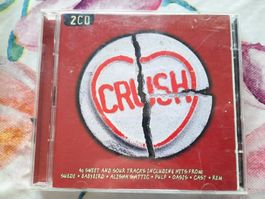 CD Crush - Compilation 2 Cds Rock - Wave - Brit