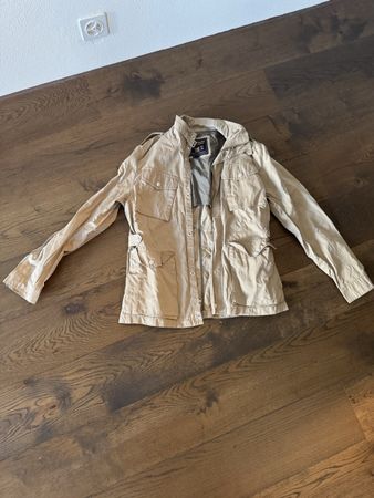 Woolrich Jacke, beige, Gr. M – Perfekt für den Übergang!