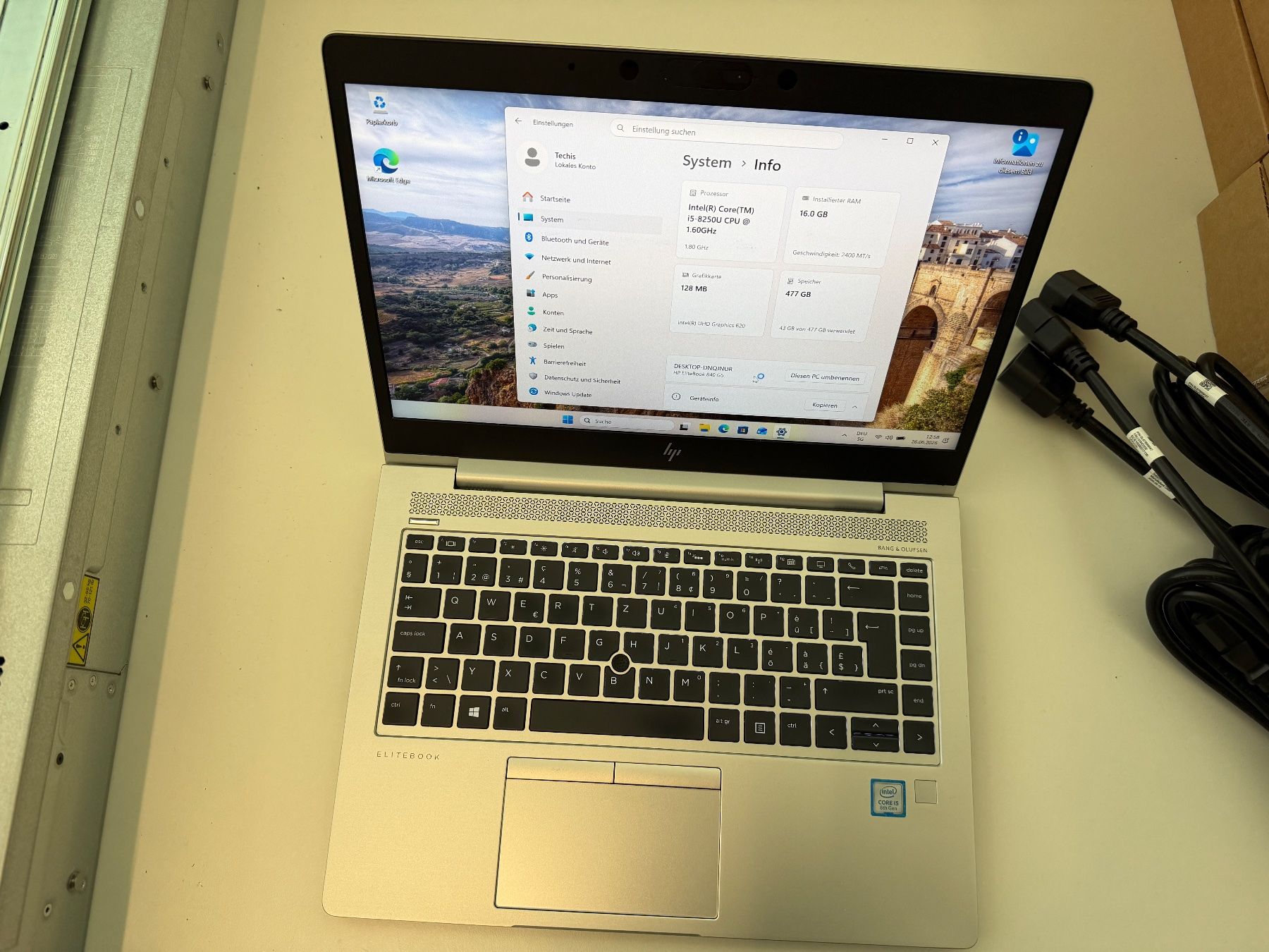 Hewlett Packard Portables: HP Elitebook 840 G5 – D'occasion à Lanzenhäusern par gtax11 4
