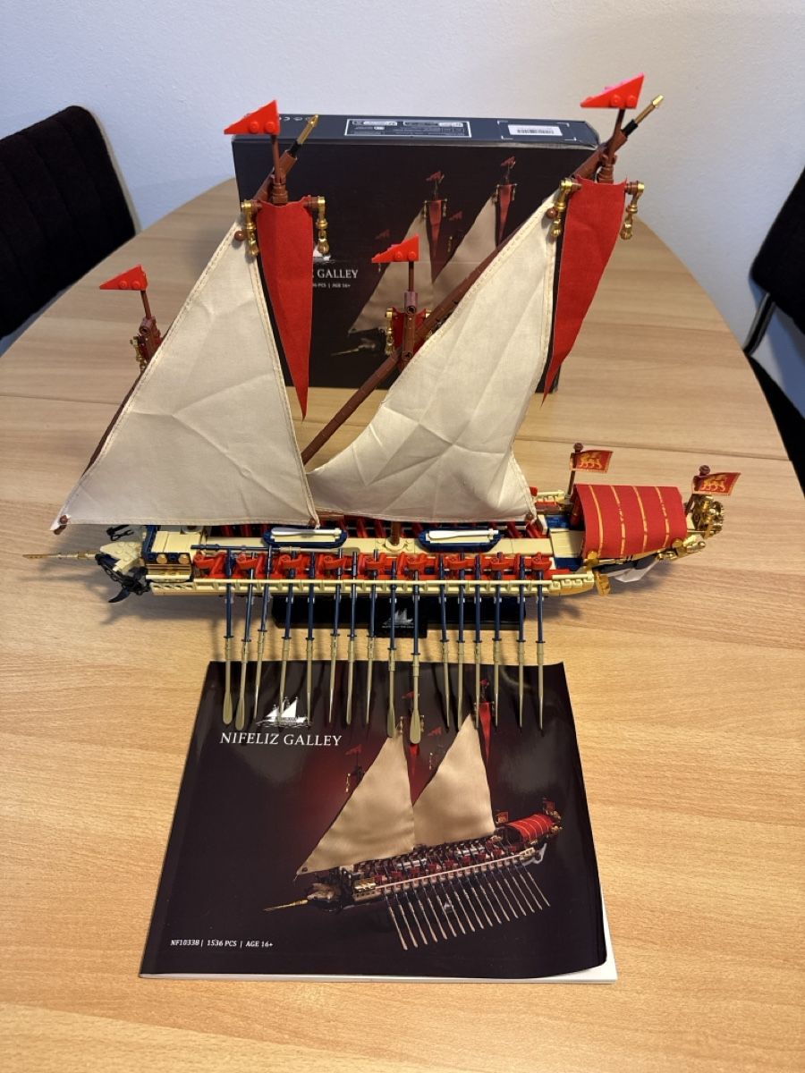 Kit di costruzioni: Nifeliz Galley Modellschiff 1536 Teile – Usato da Nidfurn venduto da sugl87