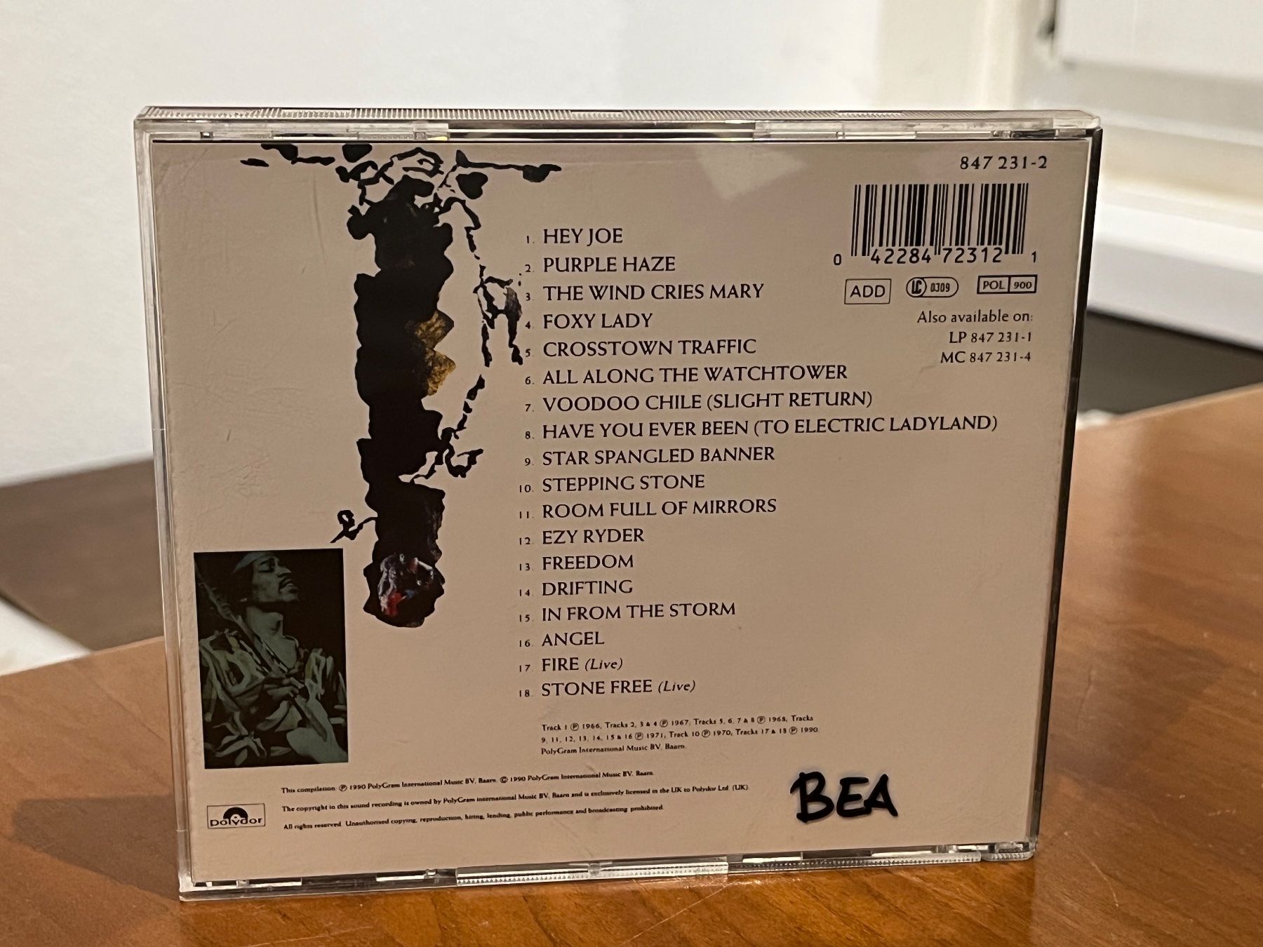 CDs: Jimi Hendrix - Cornerstones 1967-1970 - HJ32A – Gebraucht aus Küsnacht ZH von hardrock.earth 1