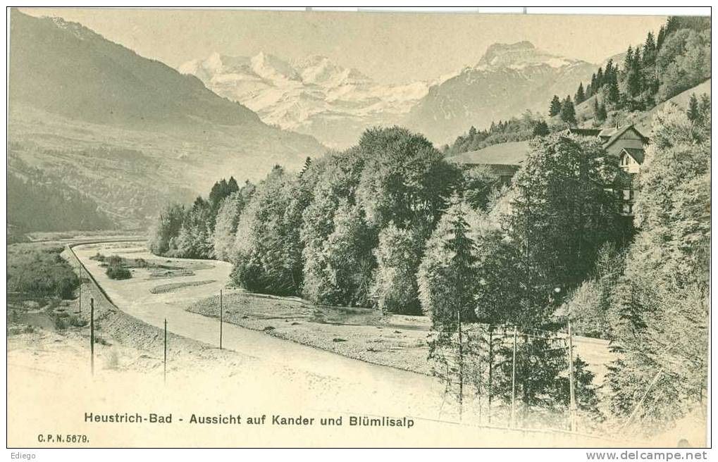 Cartoline postali: AK: EMDTHAL - HEUSTRICH - BAD – Usato da Lutry venduto da Ediego