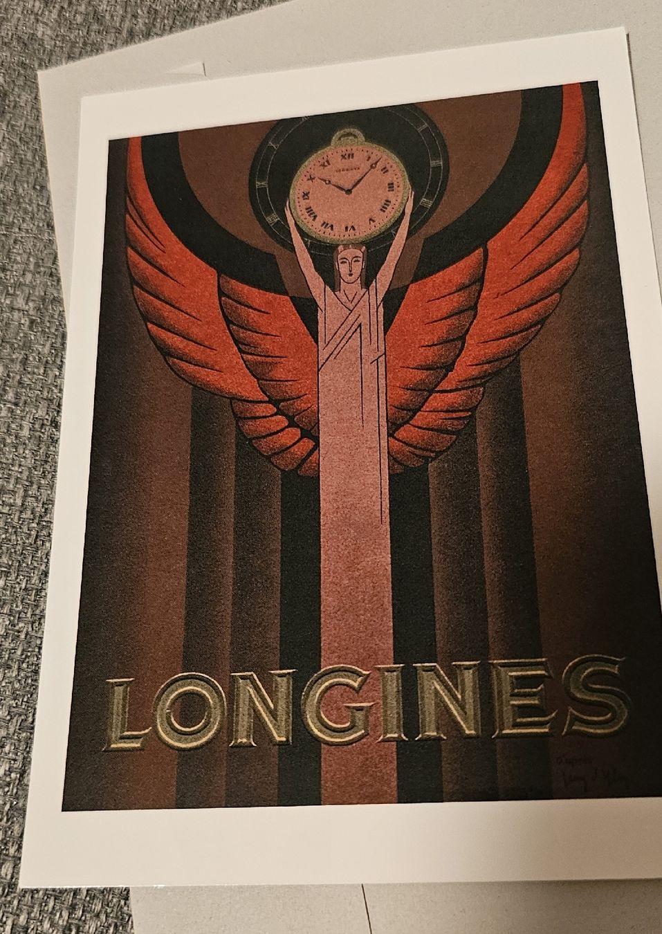Ansichtskarten: LONGINES Carte postale 14.9cm × 10.5cm – Neu (gemäss Beschreibung) aus Genève von Fresko01 3