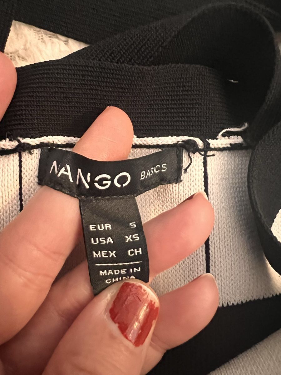 Kleider: Mango Basics Kleid, Grösse S, Schwarz/Weiss, Sommer! – Gebraucht aus Solothurn von Lina042 4