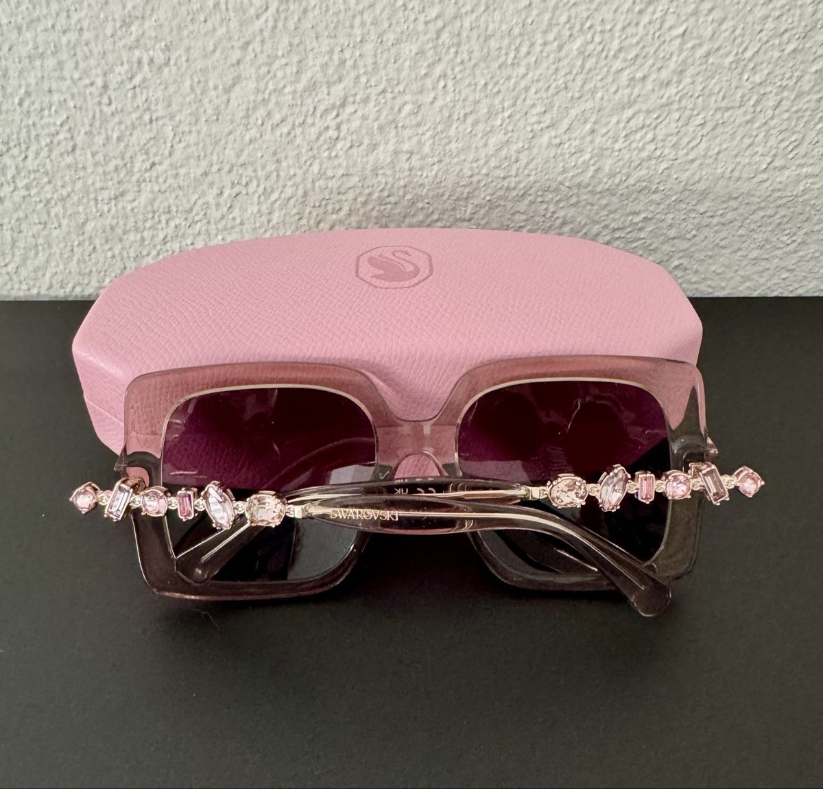 Swarovski Occhiali & Lenti: Swarovski sunglasses Gema Pink crystals – Usato da Thalwil venduto da amy_pjw 3