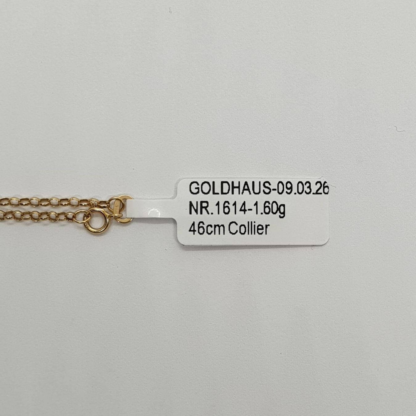 Catenine: Echt 9K Gold Collier – Usato da Luzern venduto da Goldhaus-Luzern 4