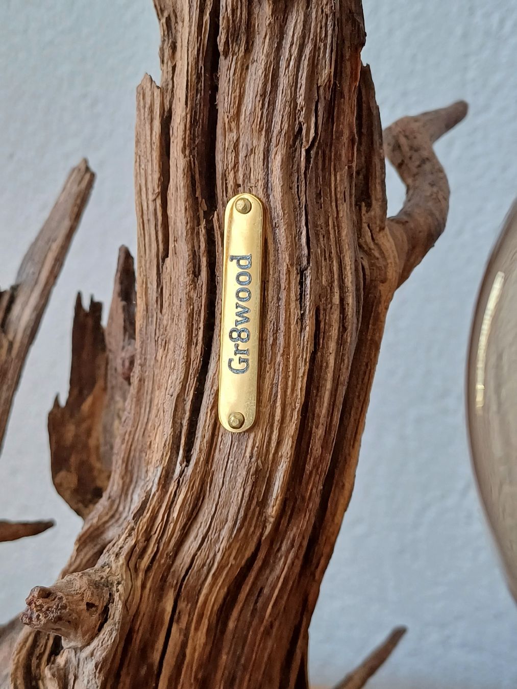 Lampade: Wurzelholzlampe eiche Lampe Dekolampe – Nuovo e nell'imballaggio originale da Domat-ems venduto da Gr8wood 3