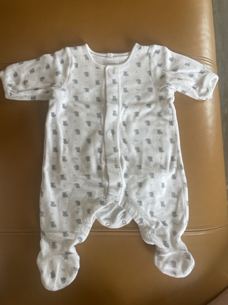 Petit Bateau Pigiama & Simili: Lot de 4 pyjamas chauds bébé, taille 1 mois – Usato da Forel (Lavaux) venduto da vuf_rdl9 3