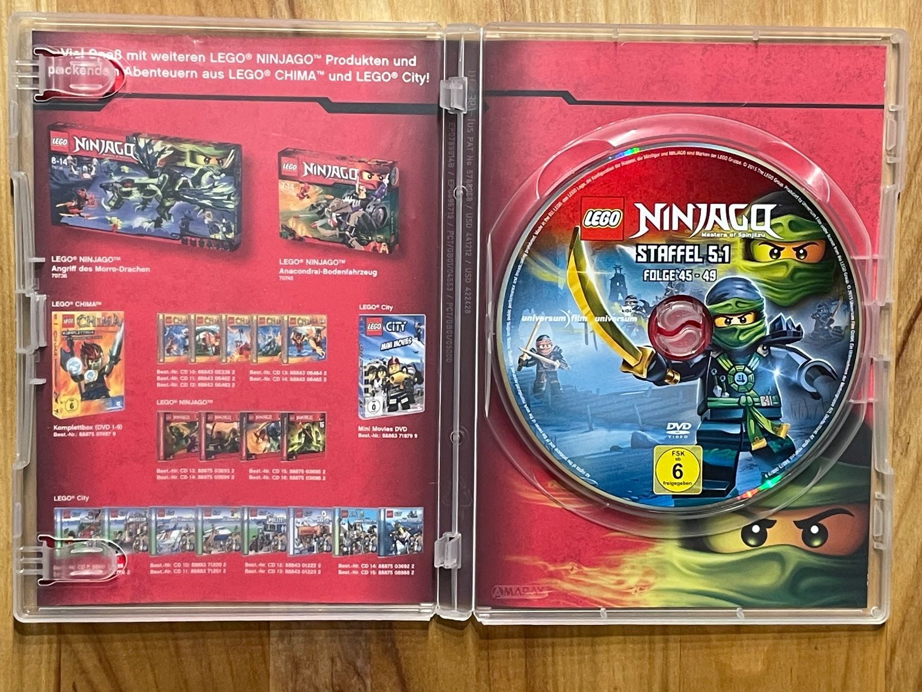 Tutti i DVDs: DVD Lego Ninjago Staffel 5.1 – Usato da Eglisau venduto da felix_ch 2