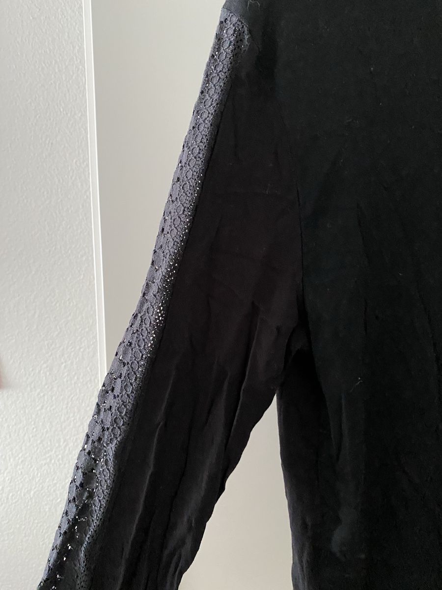 Only Blusen: ONLY Bluse mit Spitze, Grösse S, Schwarz – Gebraucht aus Ennenda von cal_pn6x 1