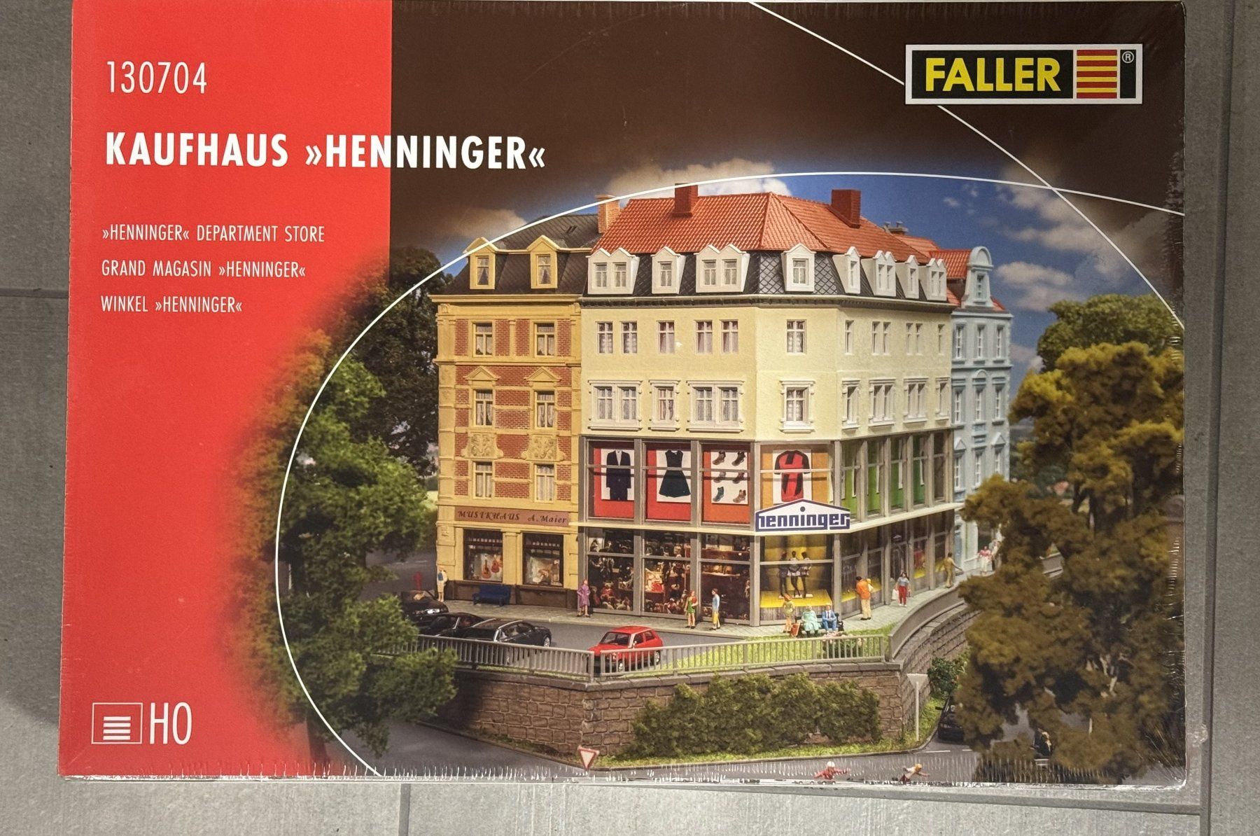 Faller Modellini di ferrovie: Faller Kaufhaus Henniger H0, neu – Nuovo e nell'imballaggio originale da Steckborn venduto da FFA