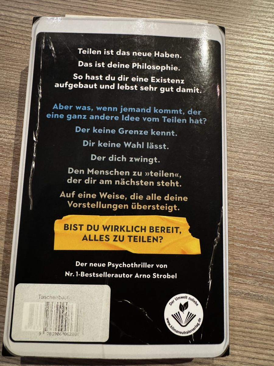 Livres: Sharing - Arno Strobel – D'occasion à Küssnacht am Rigi par DanielaH0102 1