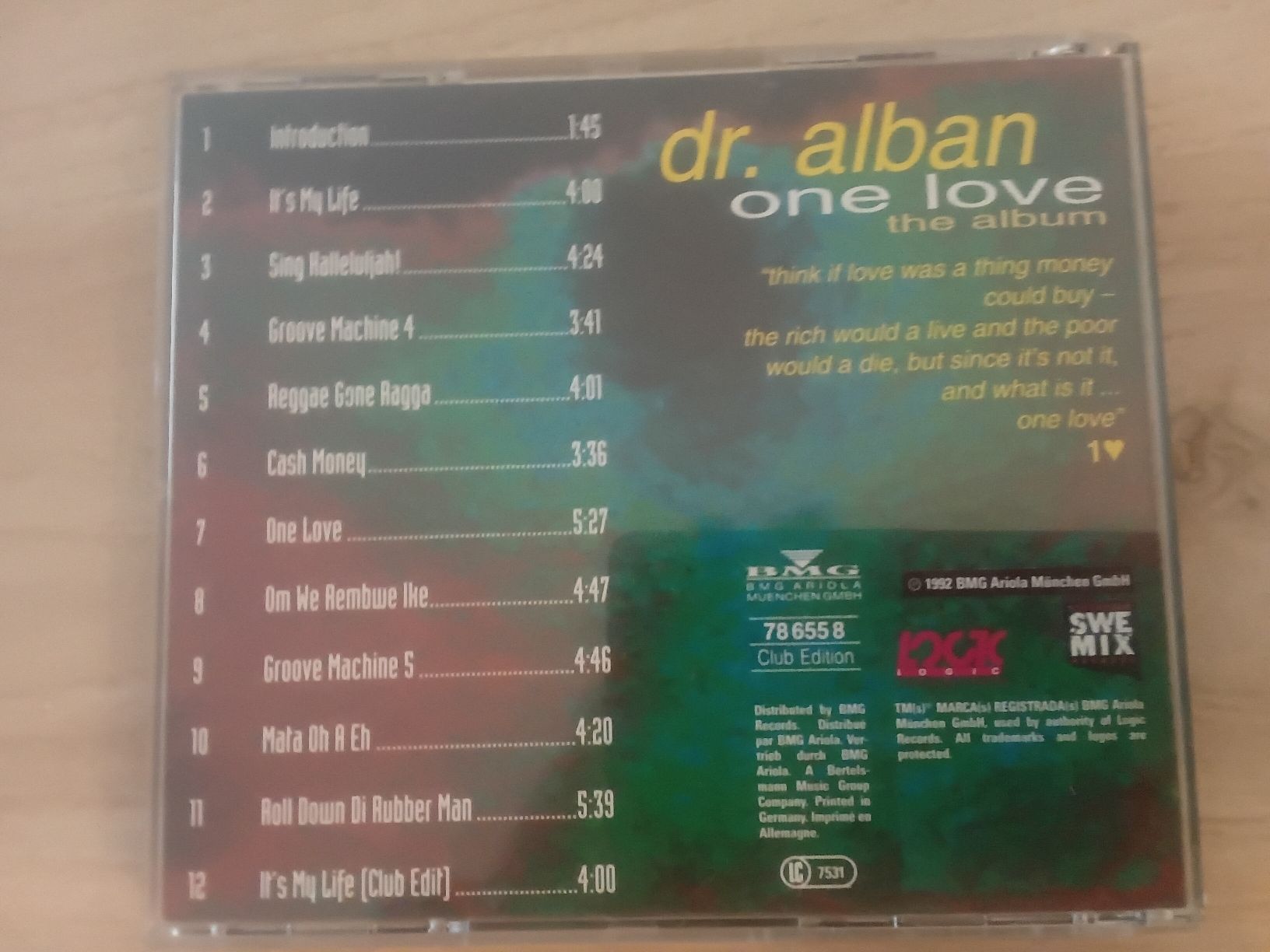 CDs: Dr.Alban – Gebraucht aus Liebefeld von CD-Urs 1