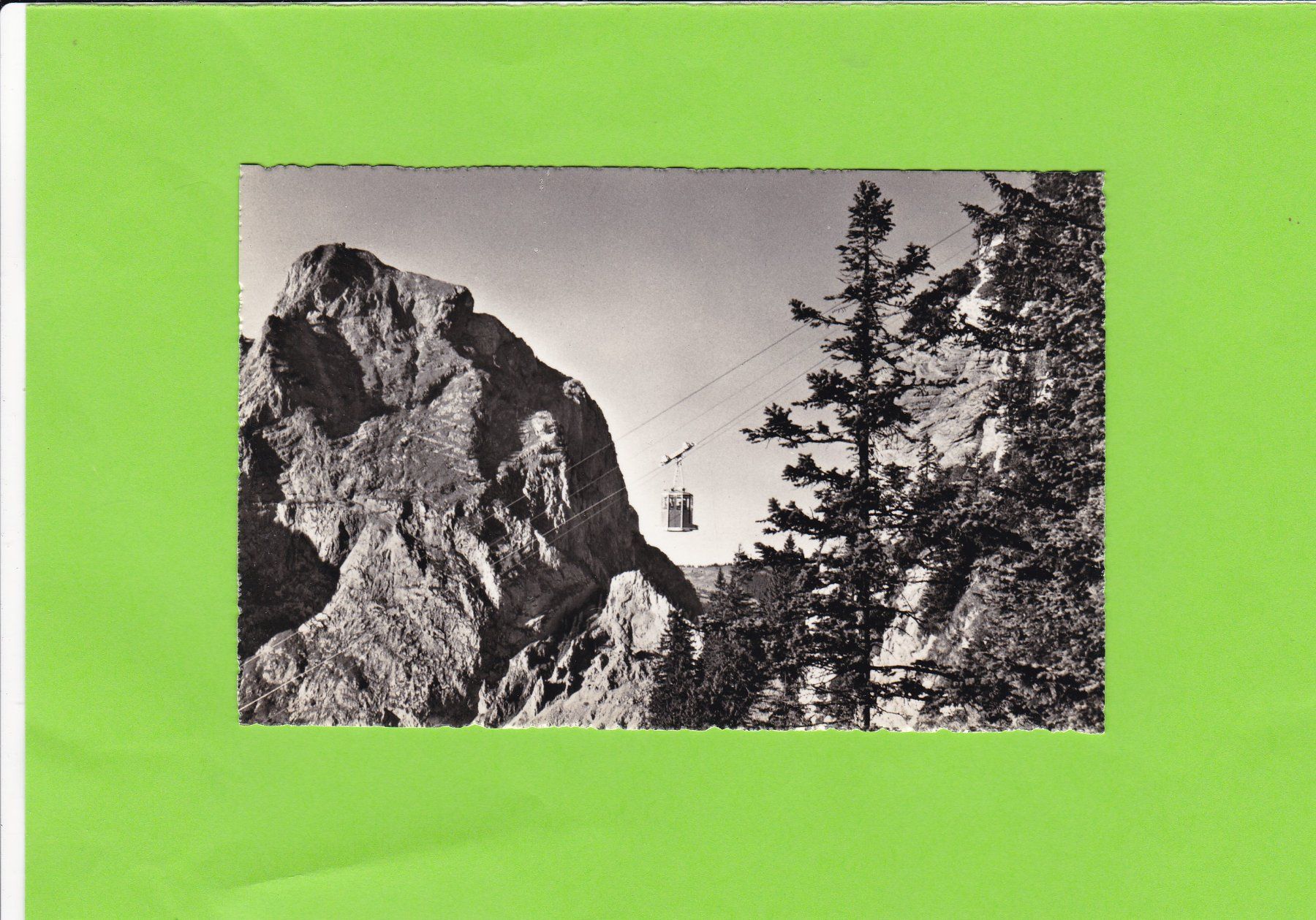 Cartoline postali: Seilbahn Rickenbach-Rotenfluh – Usato da St. Peterzell venduto da neckertal
