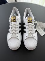 Adidas Superstar Original Weiss/Schwarz Gr. 44⅔ – Neuwertig