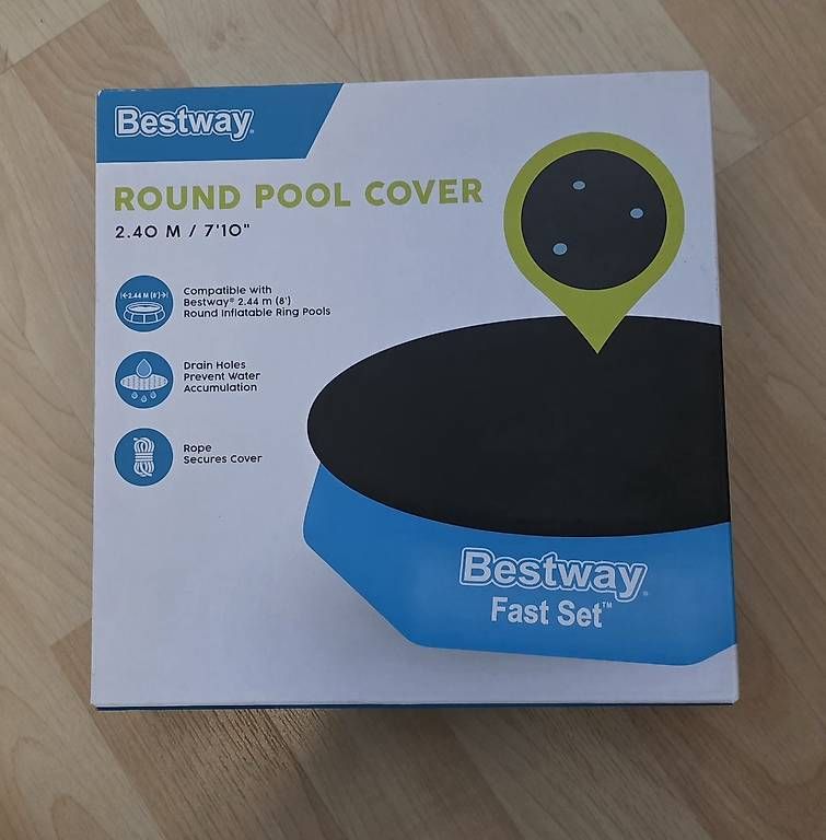 Bestway Piscines: Poolabdeckung BESTWAY rund 240cm – Neuf avec emballage d'origine à Bern par Ssra