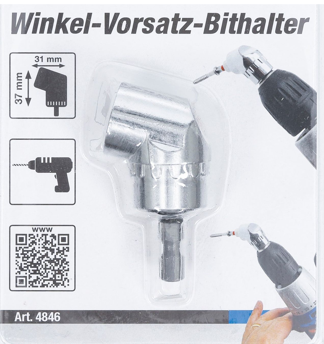 Alle Werkzeuge: Winkel-Vorsatz-Bithalter  (1/4") – Neu und originalverpackt aus Dietikon von KFZ-Spezialwerkzeuge 2