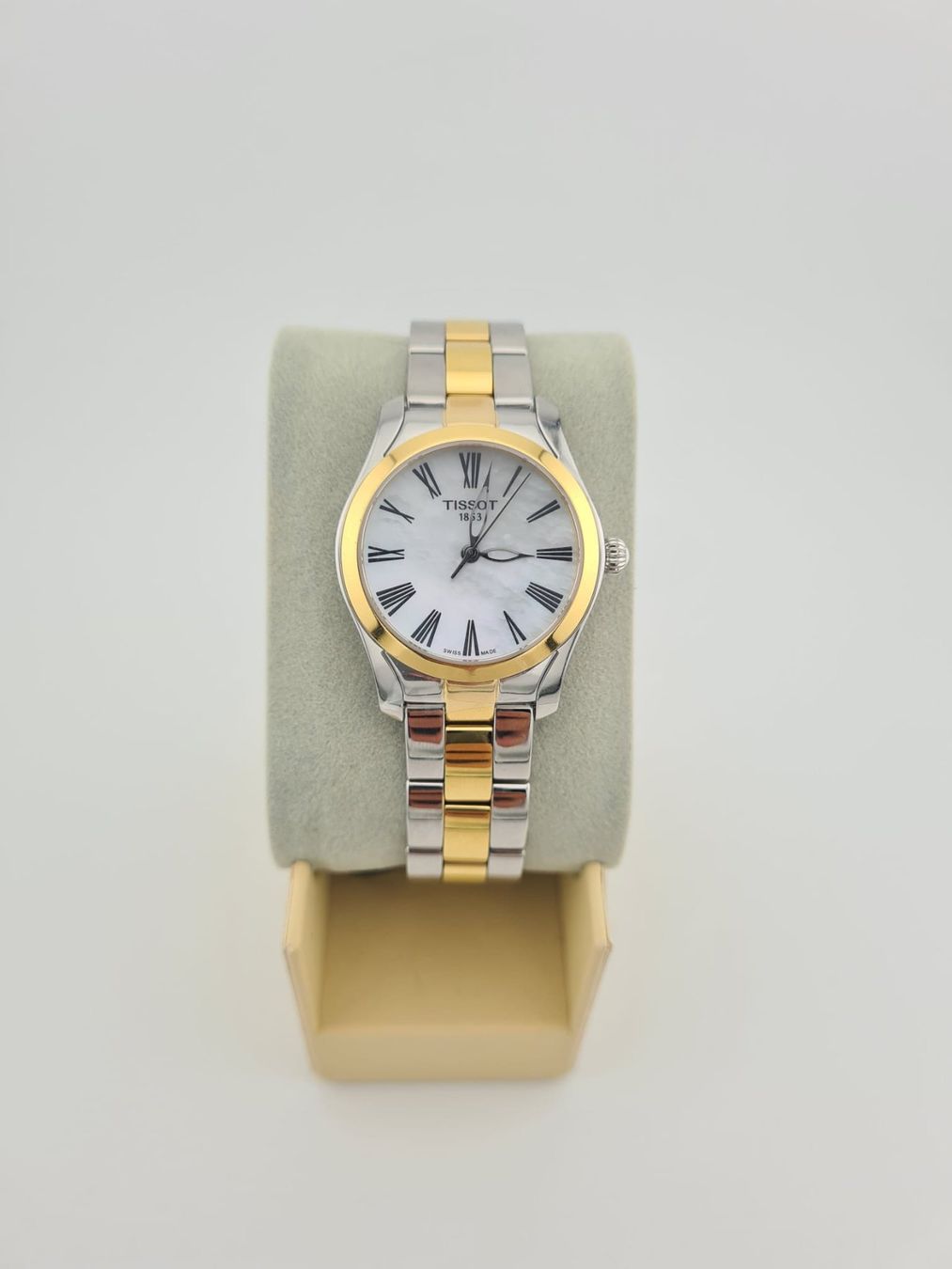 Tissot Orologi: Tissot T-Wave Quarz Bicolor Perlmutt – Nuovo e nell'imballaggio originale da Zug venduto da L.A.Zug