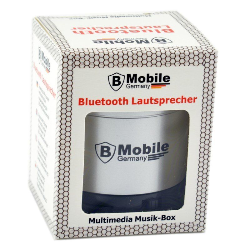 Lautsprecher: Mini Bluetooth Multimedia Lautsprecher - Silber – Neu und originalverpackt aus Werdenberg von EXAStoreGmbH 1