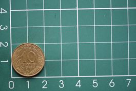 währung francaise 10 centimes 1988