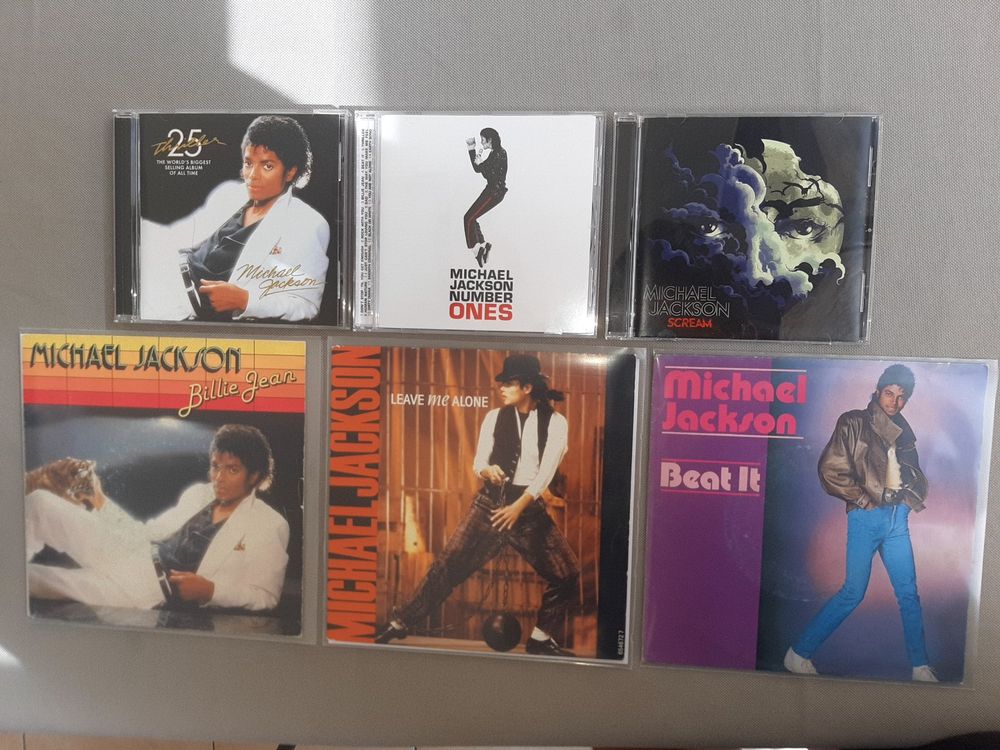 Michael Jackson Singles und CDs Kaufen auf Ricardo