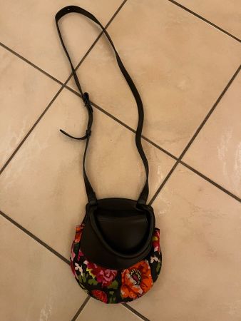 Sac à main Inoui éditions France fleurs comme neuf
