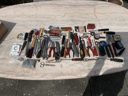 Werkzeug Konvolut diverse Handwerkzeuge gebrauchter Zustand