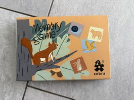 Memory game - sebra - Waldtiere