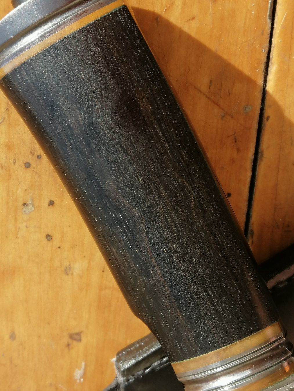 Besteck: BOWIE KNIVE , PFAUENAUG DAMAST ,39 CM. – Neu (gemäss Beschreibung) aus Maschwanden von OliverM05 9