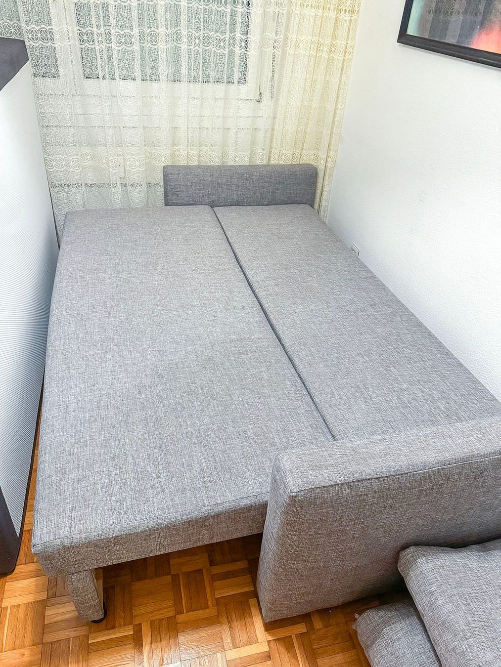 Ikea Sofas: 3er-Bettsofa, Faringe hellgrau – Gebraucht aus Greifensee von Aandix 6