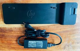 HP 2013 UltraSlim Dockingstation mit Netzteil für Laptops