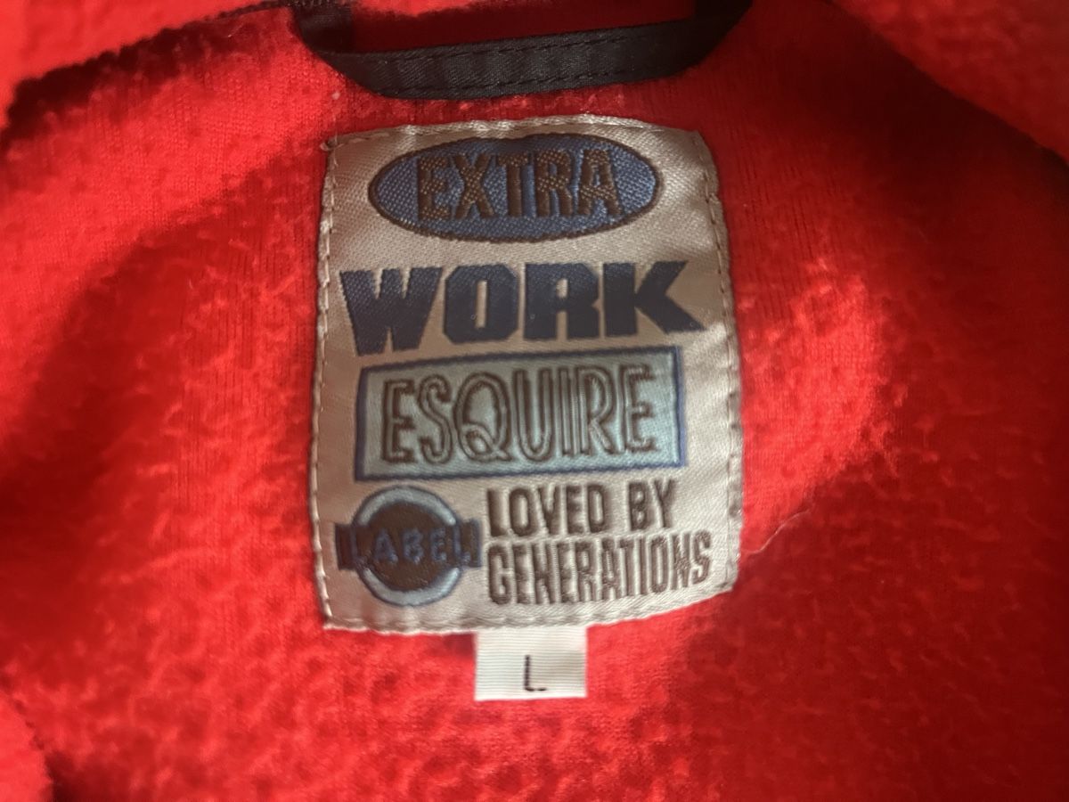 Giacche: Doppeljacke Extra Work Esquire rot schwarz Grösse L – Nuovo (secondo la descrizione) da Gelterkinden venduto da Parry 2