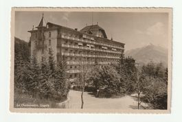 Ansichtskarte Le Chamossaire Leysin gelaufen 1947