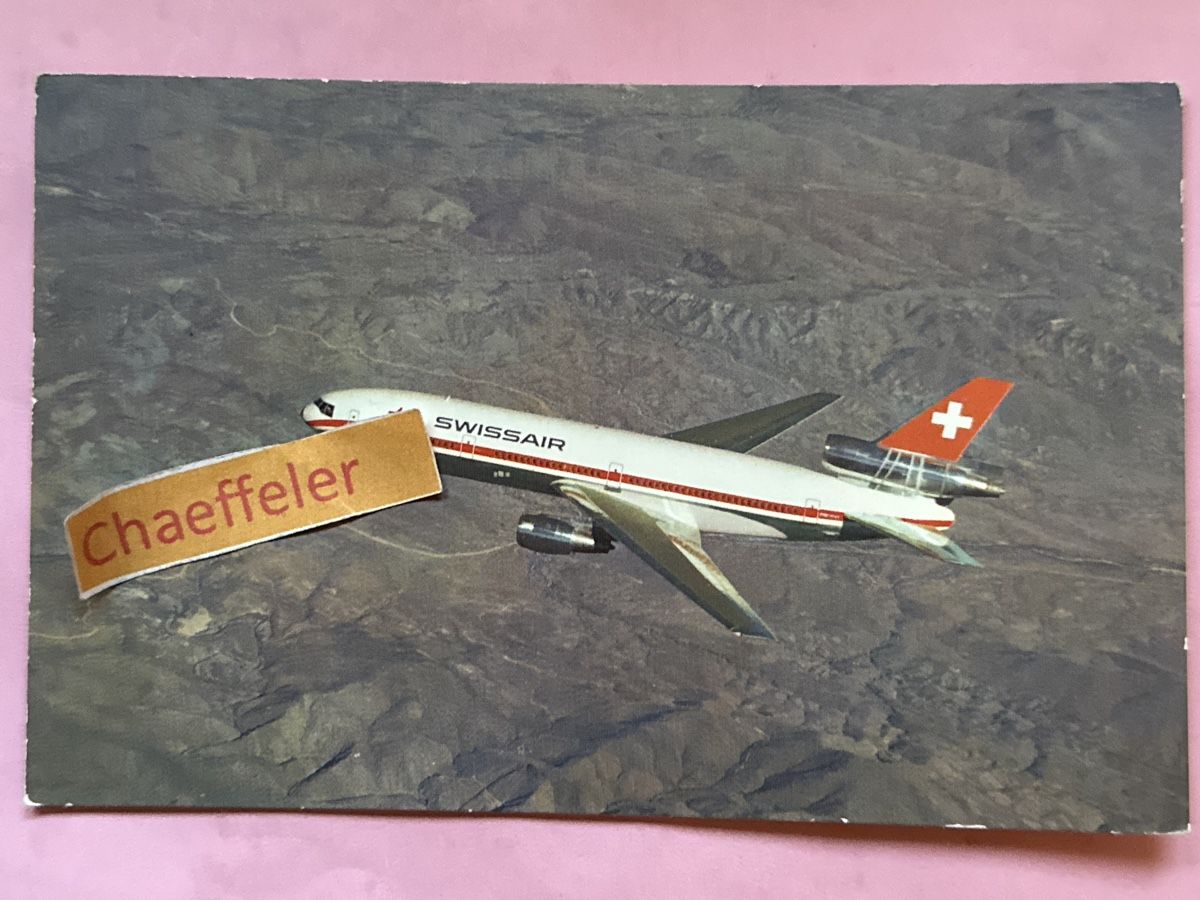 Ansichtskarten: Swissair McDONNELL-Douglas DC-10-30 – Gebraucht aus Zürich von Chaeffeler