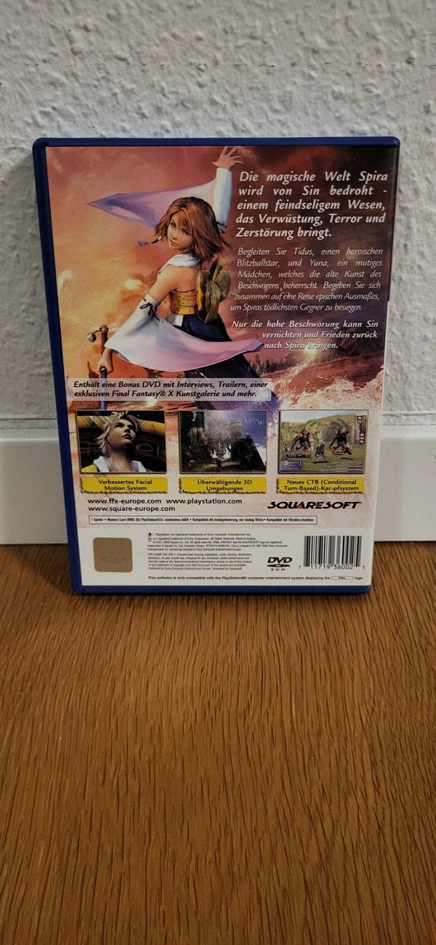 Sony Giochi: PS 2 - Final Fantasy X – Usato da Münsingen venduto da Heroism2010 1
