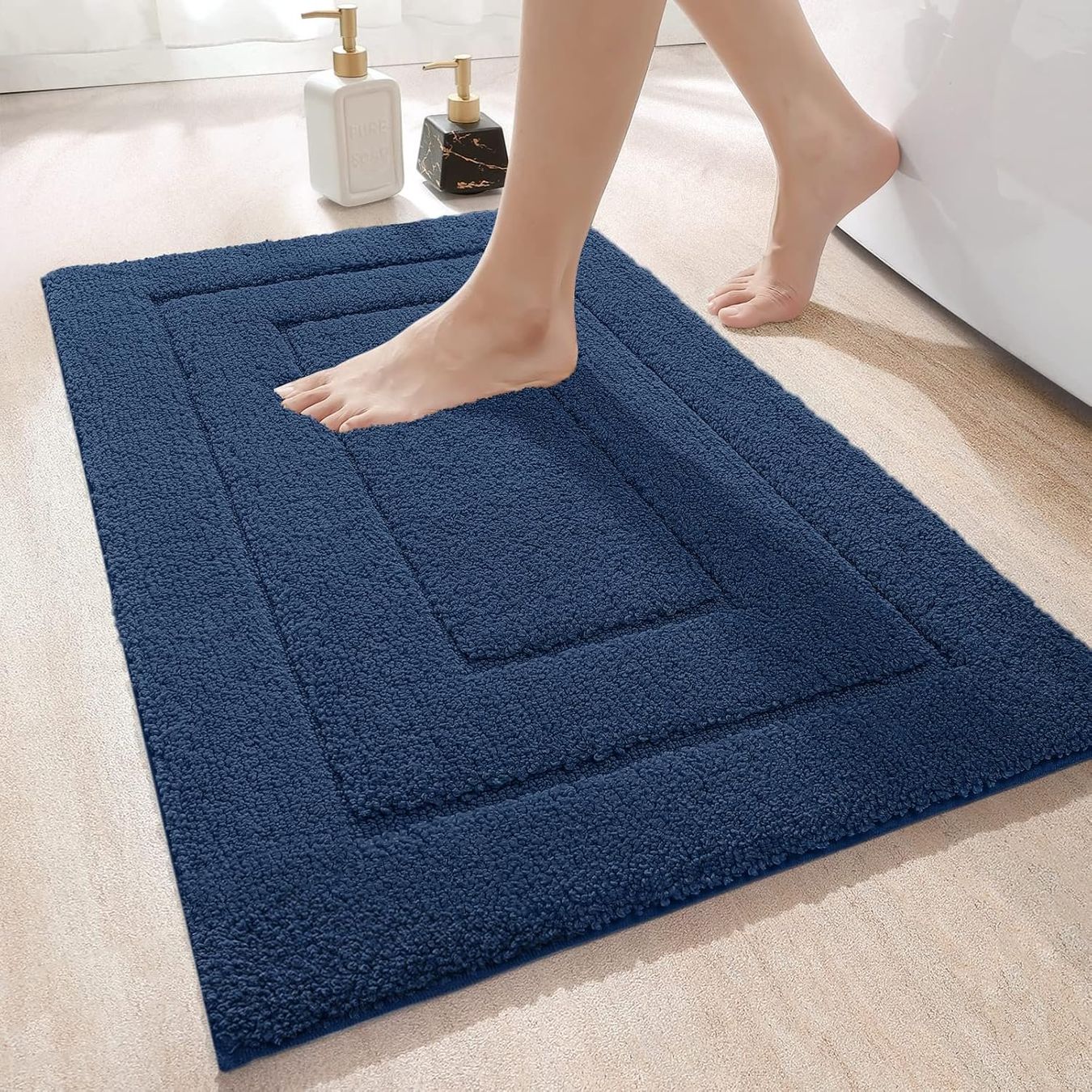 Tappetini fitness: Badteppich rutschfest 40 x 60 cm – Nuovo e nell'imballaggio originale da Nuglar venduto da SaleRitter