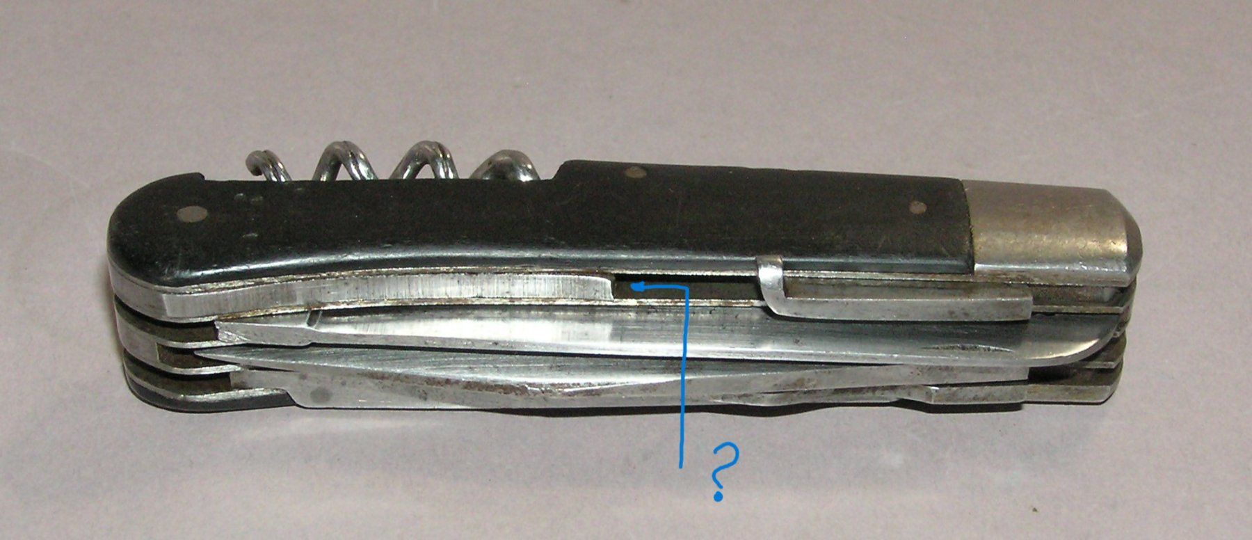 Wenger Taschenmesser: ALTES TASCHENMESSER SACKMESSER WENGER DELEMONT – Gebraucht aus Grenchen von Antique-hunter 4