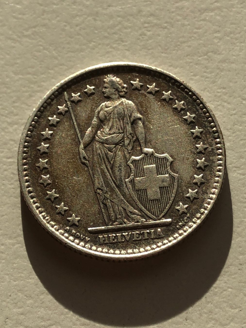 Tutti le monete: 2 Fr. 1932 – Usato da Schötz venduto da Odpa 1