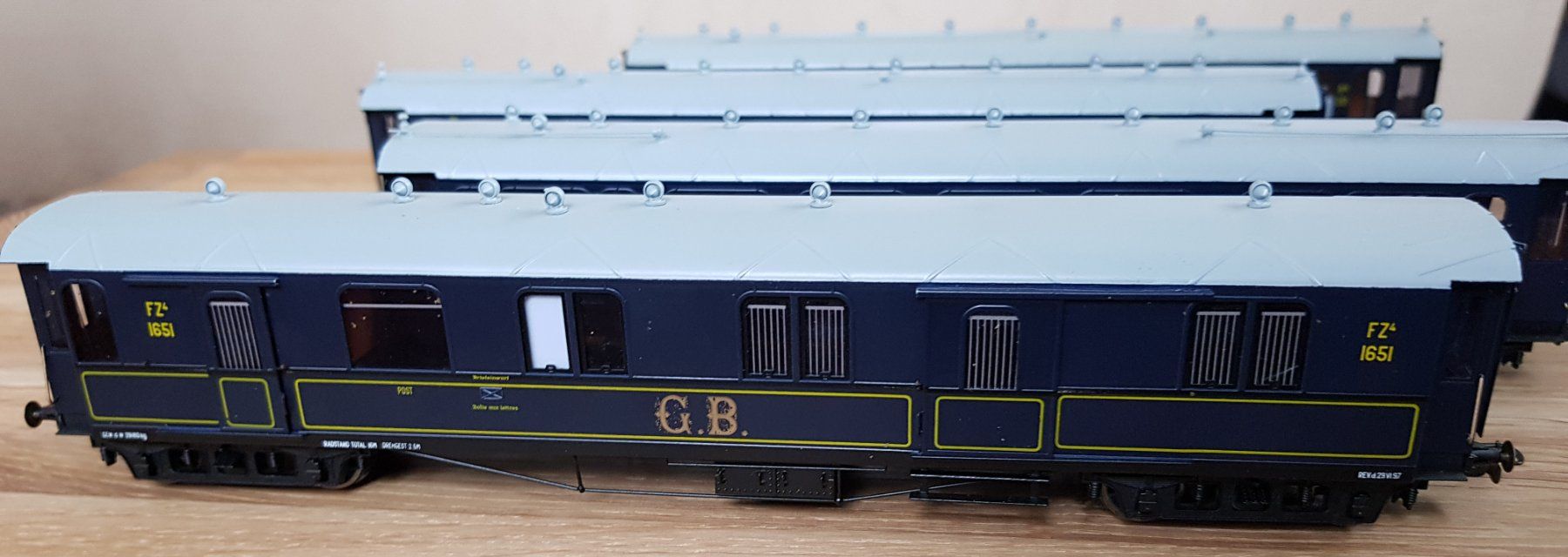 Fulgurex Modelleisenbahnen: Fulgurex 2087 coffret GB 4 voitures – Gebraucht aus La Sagne VD von aro_nnp2 6