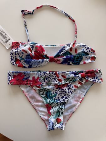 ARMANI JUNIOR Bikini Set Size 15Y / 172 CM Floral Pattern
