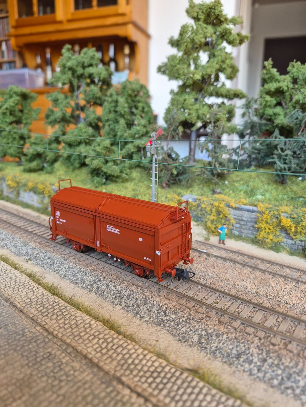 Roco Modellini di ferrovie: Roco 66913, SJ Schiebedachwagen mit Schiebewänden – Nuovo e nell'imballaggio originale da Yverdon-les-Bains venduto da far_cs8v 1